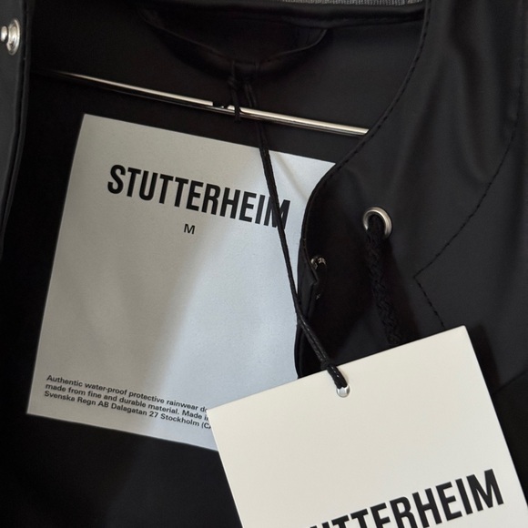 Stutterheim Stockholm Lightweight Rain Jacket M - Picture 6 of 16